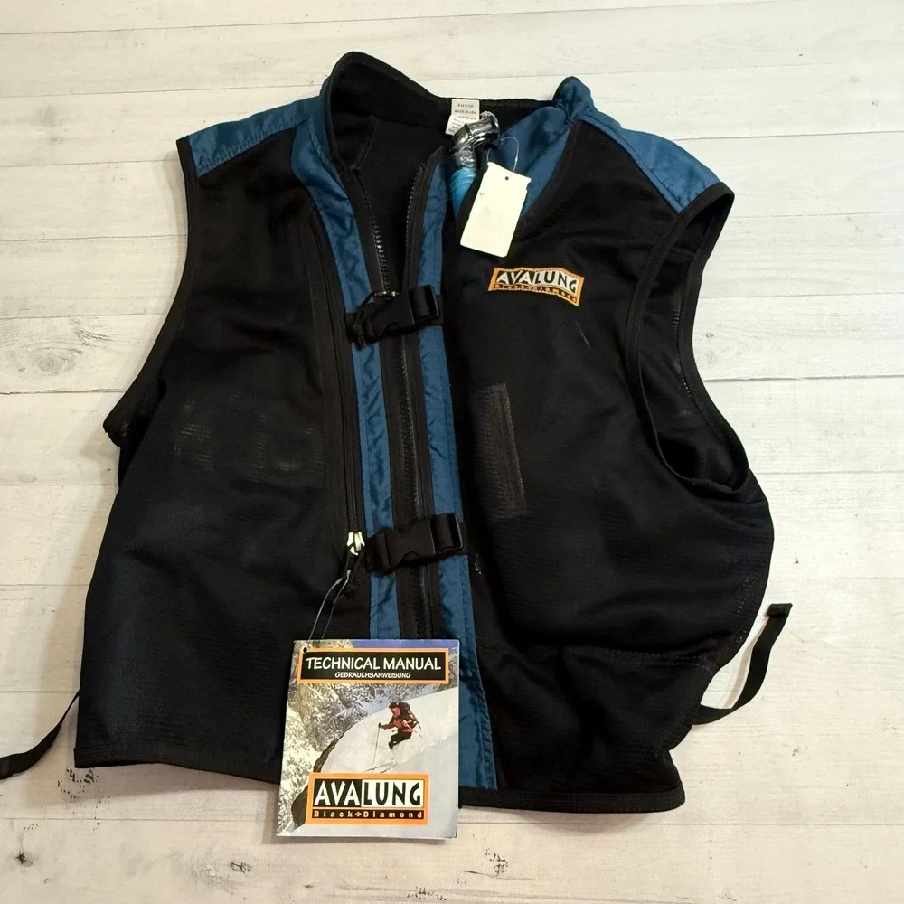 Black Diamond Avalung Basic Rescue Men's Diamond Avalanche vest black medium NEW
